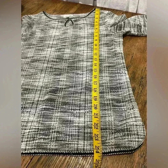 MAX STUDIO 3/4  sleeve Knit top size S - Picture 3 of 6